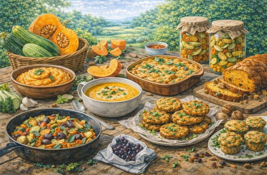 Rețete din dovleac și dovlecei